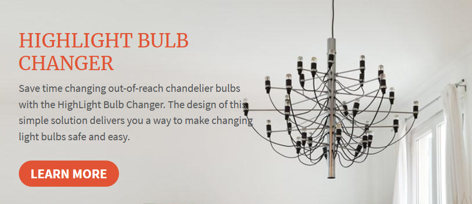Bulb Changer Pole For Chandelier Bulbs, Dual Direction Chandelier Bulb Changer